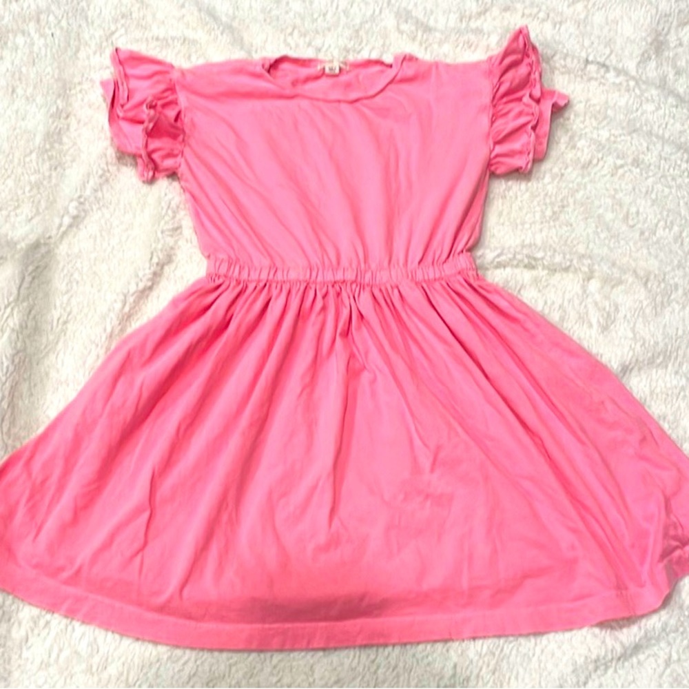 🎉 Crew cuts by J crew girls hot pink dress size 12